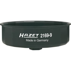 HAZET - Oliefiltersleutel 2169-9 - 24 mm Buitenzeskant - 1/2 inch (12,5 mm) Vierkant Hol - Buiten-15-kant-profiel - SW 105 mm