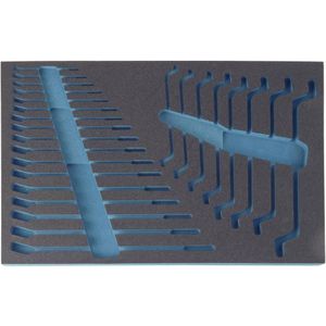 HAZET - 2-componenten Zachtschuiminleg - Leeg - Voor 163-30/25 - Made in Germany