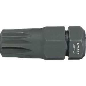 HAZET 2597-03 21 mm M8 intern tandprofiel XZN Bit - meerkleurig