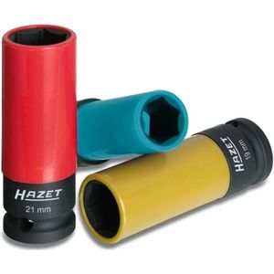 Hazet Schlag- & Maschinenschrauber Steckschlüsseleinsatz Satz (17, 19, 21 mm) - 903SPC/3