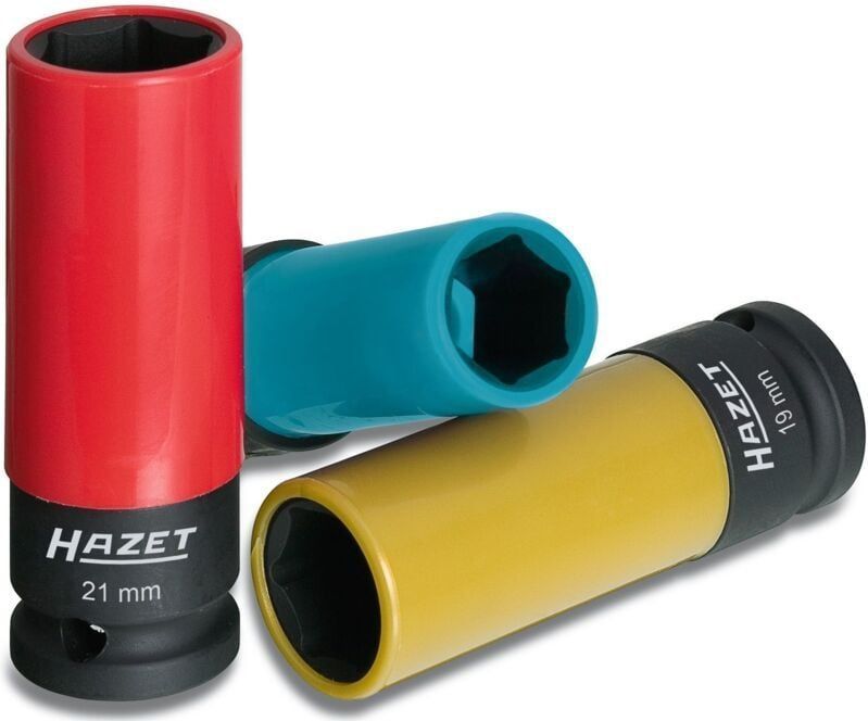 Hazet Schlag- & Maschinenschrauber Steckschlüsseleinsatz Satz (17, 19, 21 mm) - 903SPC/3