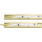 HAZET 666-5 - Bandenprofielmeter - Hard Messing - 30 mm Meetdiepte