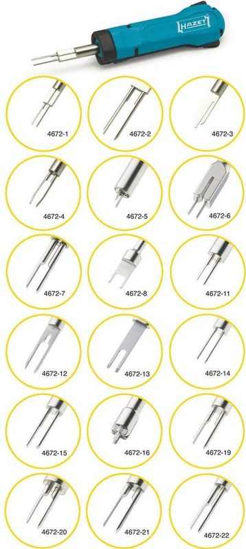 HAZET - Kabelontgrendelaar 4672-1 - Elektrisch Gereedschap - OEM-Kwaliteit - Made in Germany