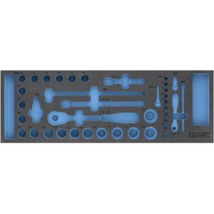 HAZET - 2-componenten Zachtschuiminleg - Leeg - Afmetingen 635 mm x 218 mm