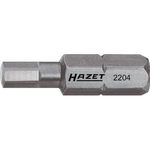Hazet 2204-7 schroevendraaier bit bit), s: 7, zeskant 6,3 mm (1/4 inch), zeskant binnenkant