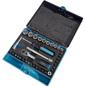 Hazet - Doppenassortiment met ratel 1/4 "" 36-delig
