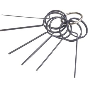 HAZET - Borgstiftset 4788-1/6 - 6-delig - Gereedschap