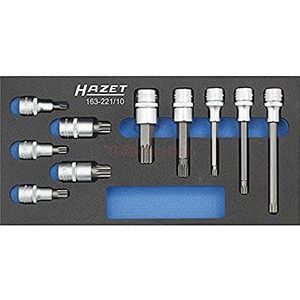 HAZET 163-221/10 Schroevendraaier-inzetset