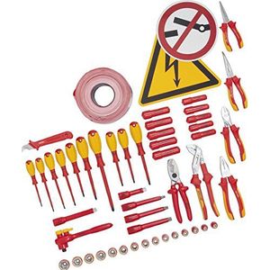 HAZET Gereedschapset - 43-delig - Rolkoffer - Voor Hybride en Elektrische Voertuigen