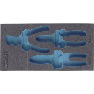HAZET 2-componenten zachschuiminleg 163-227L · L x B: 342 mm x 172 mm