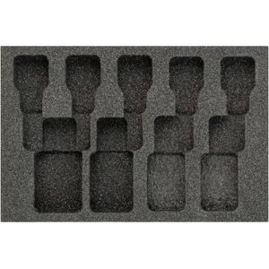 HAZET 2-componenten Zachtschuiminleg - L x B: 172 mm x 114 mm - PE-schuim