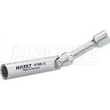 HAZET Bougiesleutel 4766-3 - 3/8 inch (10 mm) - Buitentwaalfkant - Roestvrij