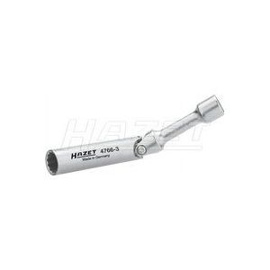 HAZET Bougiesleutel 4766-3 - 3/8 inch (10 mm) - Buitentwaalfkant - Roestvrij