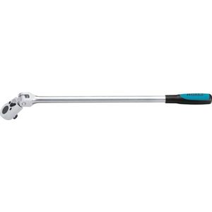 HAZET Omschakelratel · lang · met scharnier 916GL · 1/2 inch (12,5 mm) vierkant massief · Lengte: 511 mm