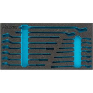 HAZET 2-componenten Zachtschuiminleg - 342 mm x 172 mm - PE-schuim