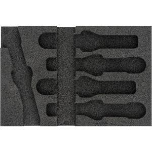 HAZET - 2-componenten Zachtschuiminleg - Leeg - 172 mm x 114 mm - Made in Germany