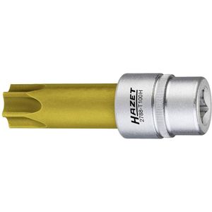 HAZET Nokkenasversteller Dopsleutelbit - Tamper Resistant TORX-Profiel - TIN Gecoat - 1/2 Inch (12,5 mm)