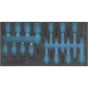 HAZET 2-componenten Zachtschuiminleg - 342 mm x 172 mm - PE-schuim