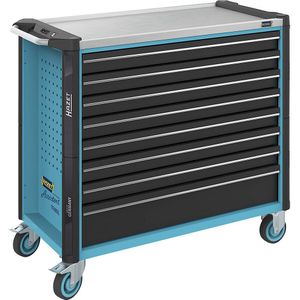 HAZET Gereedschapwagen - Assistent 179NXXL - enkel 179NXXL-8 - L x B x H: 1133 mm x 518 mm x 1020 mm - Laden, ondiep: 7× 81 x 870 x 398 mm - Laden, diep: 1× 166 x 870 x 398 mm