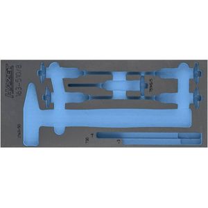 2-Komponenten Weichschaumeinlage 163-510L ∙ l x b: 392 mm x 172 mm