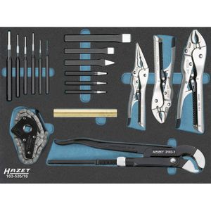 HAZET Universele Set 18-delig - Safety-Insert-systeem - Made in Germany