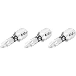 HAZET Bit 2216N-PZ1/3 · 1/4 inch (6,3 mm) zeskant massief · Pozidriv-profiel PZ · 3-delig · SW PZ1