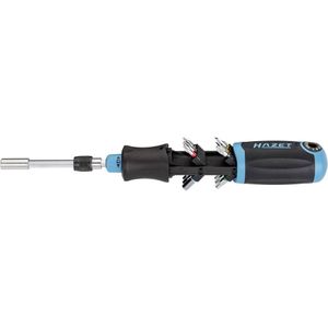 Hazet - Bit-Ratschen-Schraubendreher inkl. Verlängerung und Bits 810R-3