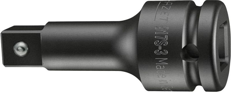 HAZET - Krachtverlengstuk 917S-3 - 1/2 inch - 75 mm - Gefosfateerd - Geolied - Made in Germany