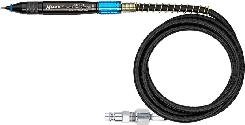 HAZET 9035G-1 Graveerpen - Slank Ontwerp - Geschikt voor Metaal, Steen, Keramiek, Kunststof