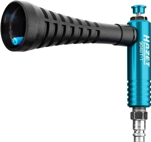 HAZET 9040T-1 Blaaspistool - Turbine Mondstuk - Kunststof - Zwart