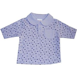 Schnizler Baby-meisjes sweatshirt hartje pullover, Violet (origineel 900), 56 cm