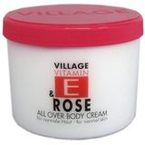 Village Vitamin E Bodycream Rose 500 ml