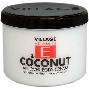 Village Vitamin E Bodycream Coconut 500 ml