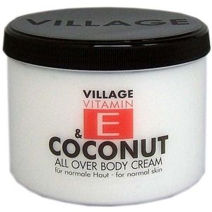 Village - Vitamin E - Bodycream - Coconut - 500 ml