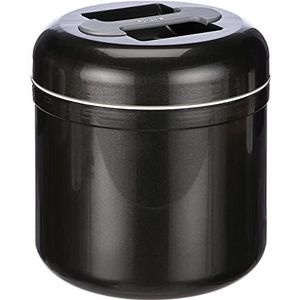 Tom Fox 4883 IJshouder, capaciteit 4l kunststof, zwart, 22 x 22 x 24 cm