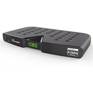 Skymaster DTR5000 DVB-T2 receiver HDTV H.265 HEVC met kaartsloze, Irdeto-toegangssysteem voor freenet TV (HDMI, USB 2.0) zwart