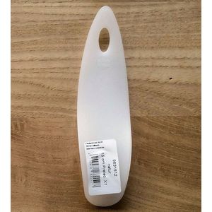 UNIDEAL 3 stuks roestvrijstalen schoenlepel, metalen schoenlepel 42cm/30cm/16cm, met oogje