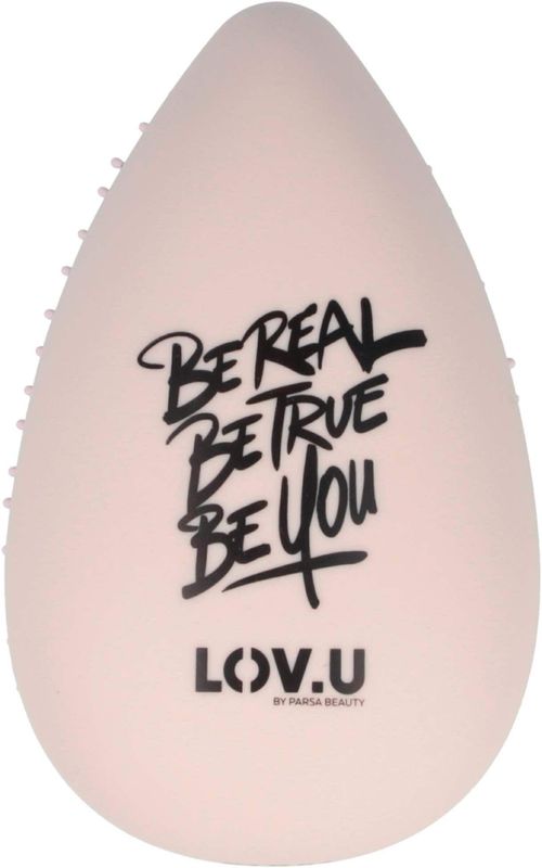 Parsa LOV.U Compact Detangler Brush - Beige