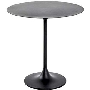 HAKU Möbel salontafel, metaal, zwart, Ø 45 x H 46 cm