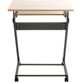 Computertafel - Sonoma Oak-design - 60 x 49 x 76 cm