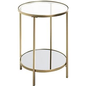 HAKU Möbel salontafel, metaal, goud, Ø 39 x H 55 cm