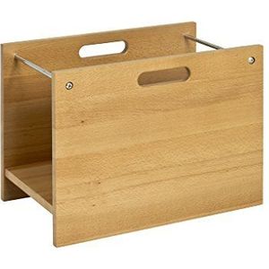 HAKU Möbel Krantenrek beuk, Massief hout - Maat: B 40 cm x H 30 cm x D 25 cm, Stijl: Modern