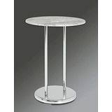 HAKU Möbel Beistelltisch Metall Betonoptik 40,0 x 40,0 x 55,0 cm