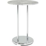 HAKU Möbel Beistelltisch Metall Betonoptik 40,0 x 40,0 x 55,0 cm