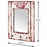 HAKU Möbel Wandgarderobe 89993 Motiv Holz 3 Haken 52,0 x 80,0 cm