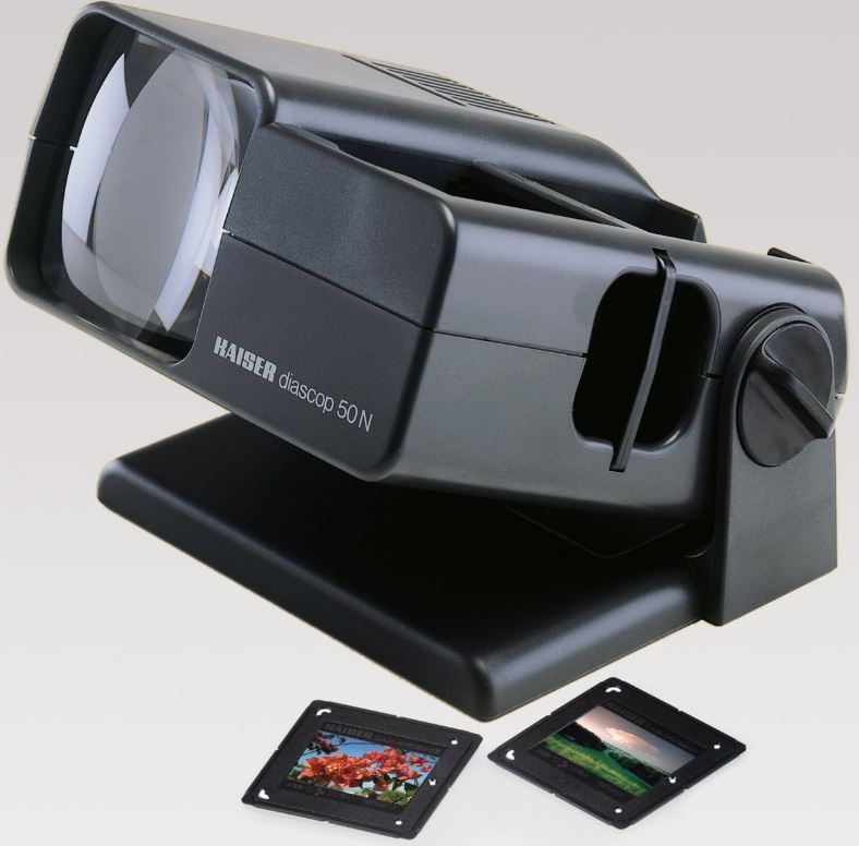 Kaiser - Diascop 50N - Diaviewer - Wit - 3x Vergrotende Lens