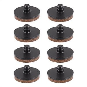 Wagner QuickClick® Viltglijders, meubelglijders, stoelglijders, set van 8 vervangbare glijders, vervangbaar, speciaal vilt SYNO, diameter 20 mm, voor basis SMART - Made in DE - 15788700