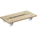 Wagner MM 1104 20110401 transporthulp 57,5 x 30 x 10 cm, ideaal voor grote apparaten en meubels, MDF-plaat, maximale belasting 200 kg, betere mobiliteit, robuust en robuust