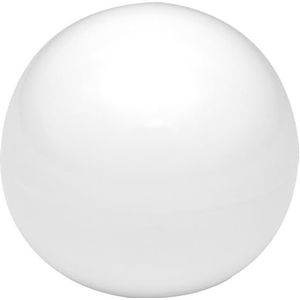 WAGNER Design vloer deurstopper GOLFBALL - diameter Ø 32 x 29 mm, hoogwaardig kunststof, wit, om vast te schroeven, bevestigingsmateriaal meegeleverd - 15504611