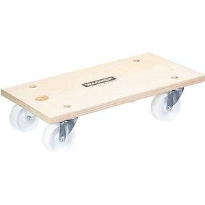 WAGNER MM 1127 transporthulp 59 x 30 x 14,5 cm - draagkracht 500 kg - multiplex 24 mm - ideaal voor grote apparaten en meubels I praktische transportopening I Mobile I FSC® gecertificeerd - 20112701